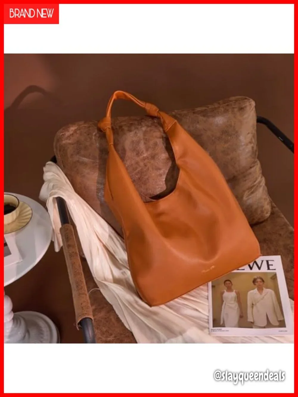 Women's Hobo Bag Soft Vegan Leather Lightweight Large Shoulder Tote Purse